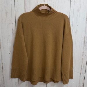 Frame Denim Camel Heather Cashmere Sweater